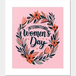 Celebrating Women's Strength international women's day 2024 Posters and Art